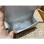 BALENCIAGA 𝐇𝐨𝐮𝐫𝐠𝐥𝐚𝐬𝐬 𝐗𝐒 crocodile-textured cowhide