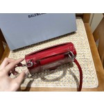 BALENCIAGA 𝐇𝐨𝐮𝐫𝐠𝐥𝐚𝐬𝐬 𝐗𝐒 crocodile-textured cowhide