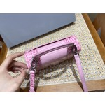 BALENCIAGA 𝐇𝐨𝐮𝐫𝐠𝐥𝐚𝐬𝐬 𝐗𝐒 crocodile-textured cowhide