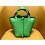 picotin18 竹子绿 tc皮 银扣