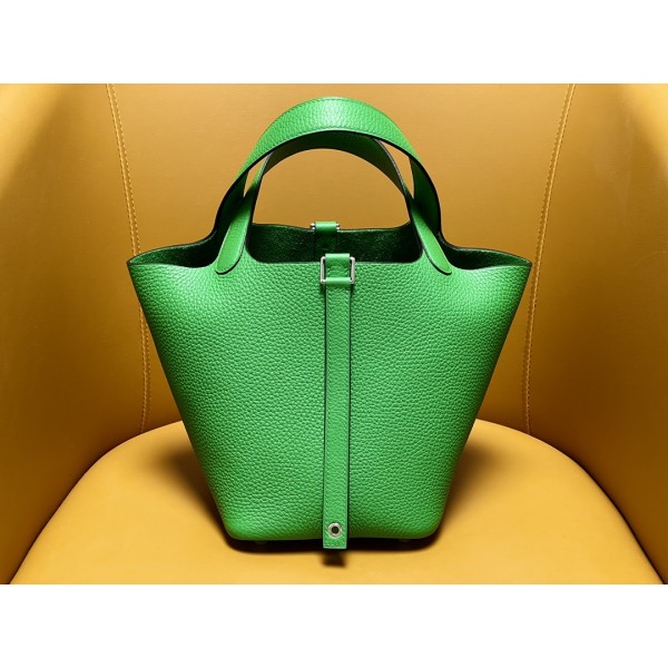 picotin18 竹子绿 tc皮 银扣