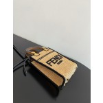 FENDI Sunshine mini tortoiseshell portable crossbody cute