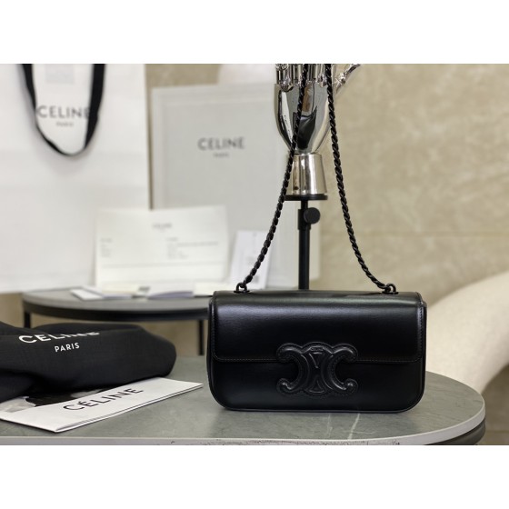 CELINE Embossed Arc de Triomphe Underarm Bag Model: 199243