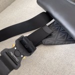 Dior- Saddle Bag Black Canvas