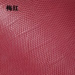 Hermes makes exclusive leather monitor lizard: plum red
