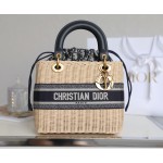 Dior Wicker Basket Bag