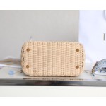 Dior Wicker Basket Bag