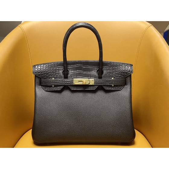 Bk30 touch black togo with matte America 🐊  Gold buckle