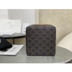 CELINE Embossed Portable Box Model: 199202