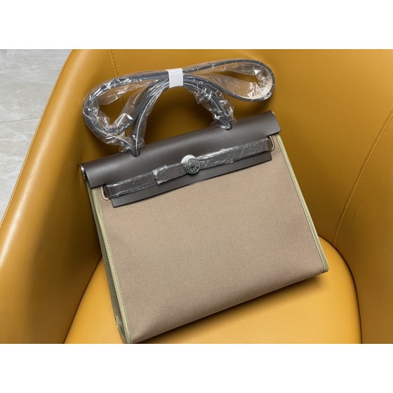 Herbag 31 outer seam elephant grey silver buckle