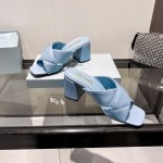 Prada leather outsole shoes