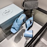 Prada leather outsole shoes