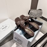 Prada leather outsole shoes