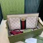 GUCCI new color 𝑶𝒑𝒉𝒊𝒅𝒊𝒂 𝑮𝑮 series original leather #503877#