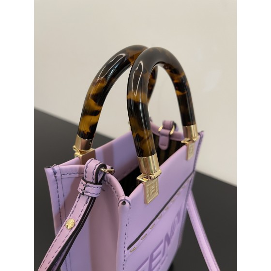 FENDI Sunshine mini tortoiseshell portable crossbody cute