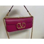 Valentino calfskin handbag 👜underarm bag Model: 1133 Decorative metal