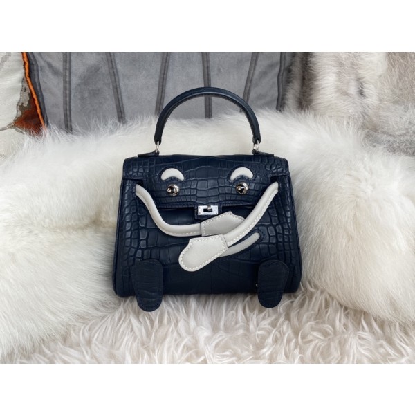 kelly doll  American crocodile top craftsmanship wax thread hand sewing