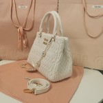 MIU MIU 5BA067 9K Glass Stone Crystal Diamond Chain