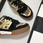 Fendi Versace collaborates on the new match capsule sneakers, casual sneakers for couples