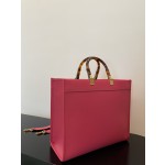 FENDI small dragon fruit color new size shine tote special package "sunshine tote bag"