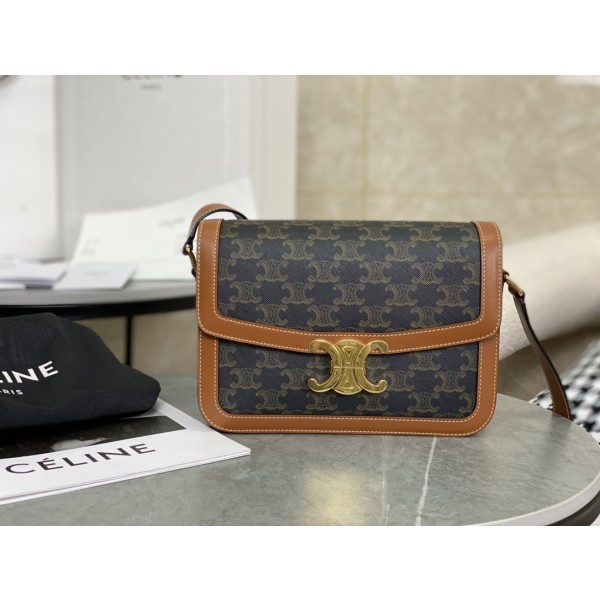 CELINE Medium Triumphal Arch Old Flower Tofu Bun 〰️ Model: 191242