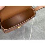 CELINE Mini Embossed Saddle Bag Model: 10J303