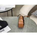 CELINE Mini Embossed Saddle Bag Model: 10J303