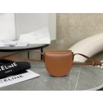 CELINE Mini Embossed Saddle Bag Model: 10J303