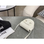 CELINE Mini Embossed Saddle Bag Model: 10J303