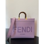 FENDI small purple new size shine tote special package "sunshine bag"