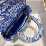 LADY DIOR new tiger embroidery fluorescent series