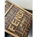 FENDI Sunshine mini tortoiseshell portable crossbody cute