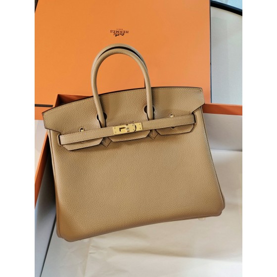 Birkin25 4B Cookie color togo gold buckle