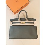 Spot Birkin35 Almond Green Togo Skin