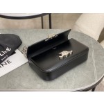 CELINE 𝑻𝒓𝒊𝒐𝒎𝒑𝒉𝒆 Chain Underarm Bag Model: 197993