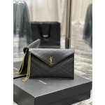 SAINT LAURENT  Gaby绗缝信封式手拿包款号：685596