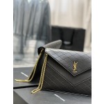 SAINT LAURENT  Gaby绗缝信封式手拿包款号：685596