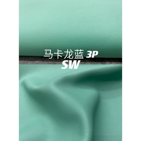 Hermes makes exclusive leather plain leather Swift leather: blue line