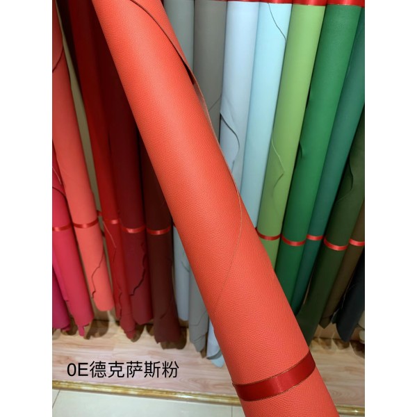 爱马仕制作专属皮革 epsom掌纹皮之：粉色系