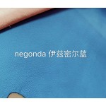 Hermes makes exclusive leather Negonda garden foreskin: blue