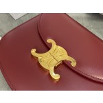 CELINE 𝗧𝗘𝗘𝗡𝗕𝗘𝗦𝗔𝗖𝗘 Leather Saddle Bag Model: 110413