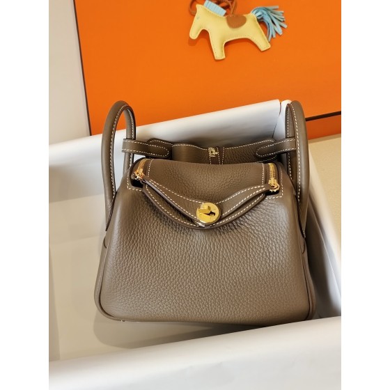 mini lindy elephant grey counter clemence leather