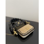 FENDI baguette nano straw