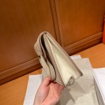 Halzan 25cm New stock tc leather 10 milkshake white gold buckle