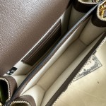 GUCCI Double G Pattern Canvas Shoulder Backpack Model: 699438