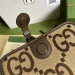 GUCCI Double G Pattern Canvas Shoulder Backpack Model: 699438