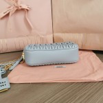 MIU MIU 5BP045 New Double Zip Camera Bag Handbag