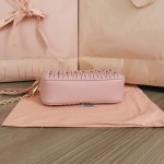MIU MIU 5BP045 New Double Zip Camera Bag Handbag