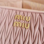 MIU MIU 5BP045 New Double Zip Camera Bag Handbag
