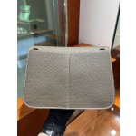 Halzan 25cm clemence leather 18 Etoupe grey elephant